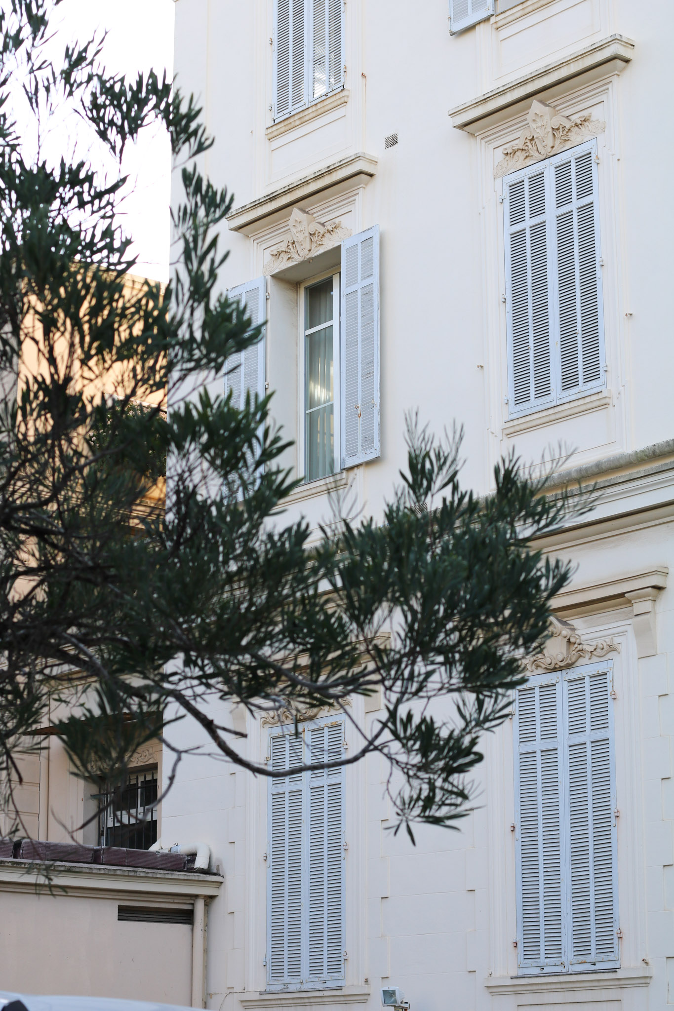 Immeuble haussmannien à Paris